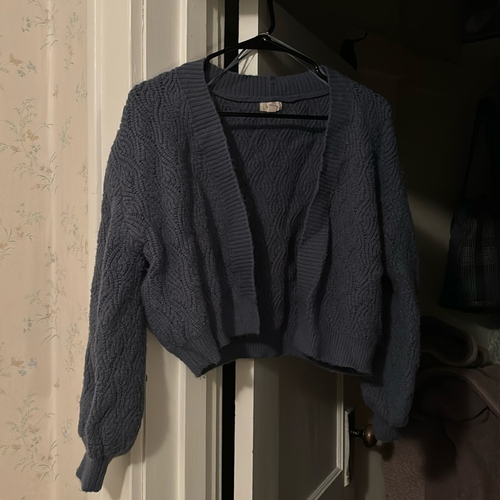 Cropped cardigan